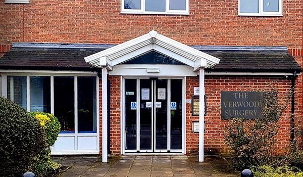 Verwood Surgery entrance