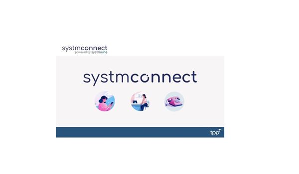 The SystmConnect log in widget